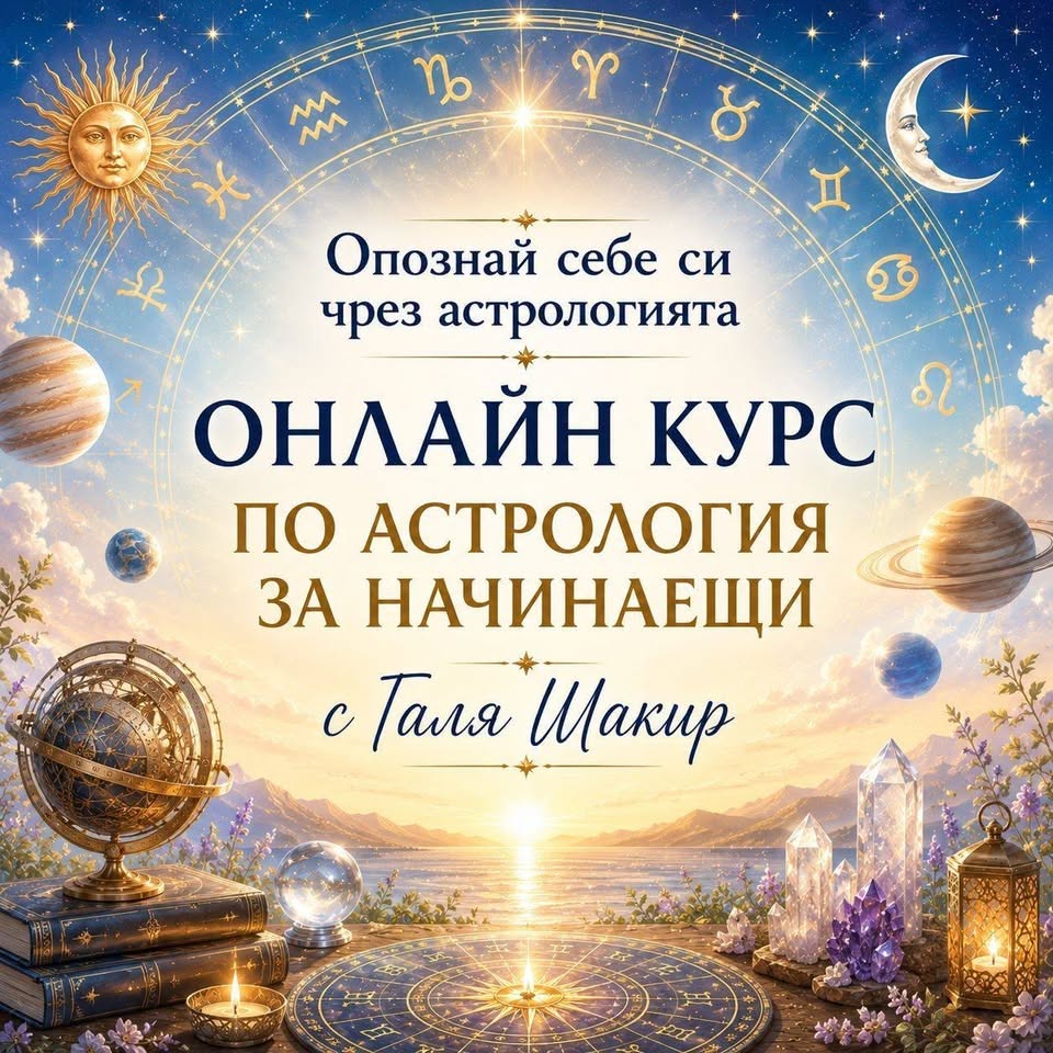 ОНЛАЙН КУРС ПО АСТРОЛОГИЯ ЗА НАЧИНАЕЩИ