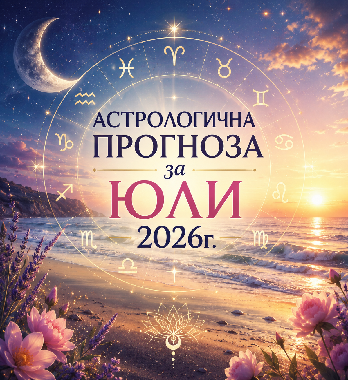 АСТРОЛОГИЧНА ПРОГНОЗА ЗА ЮЛИ 2026г.